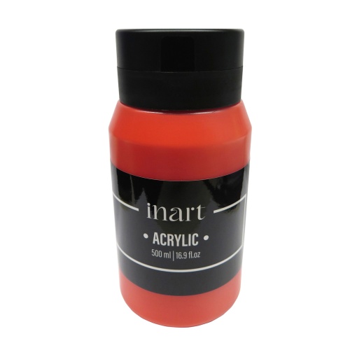 Tinta acrílica INART vermelhão 500ml