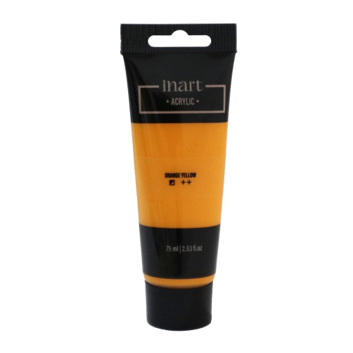 Tinta acrílica INART amarelo alaranjado 75ml