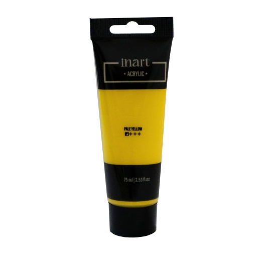 Tinta acrílica INART amarelo pálido 75ml