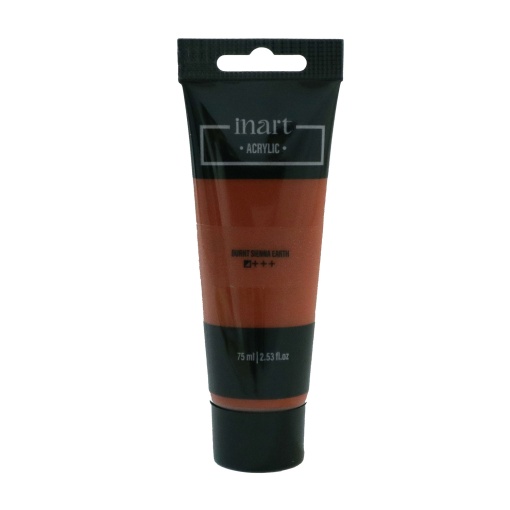 Tinta acrílica INART terra sienna queimada 75ml