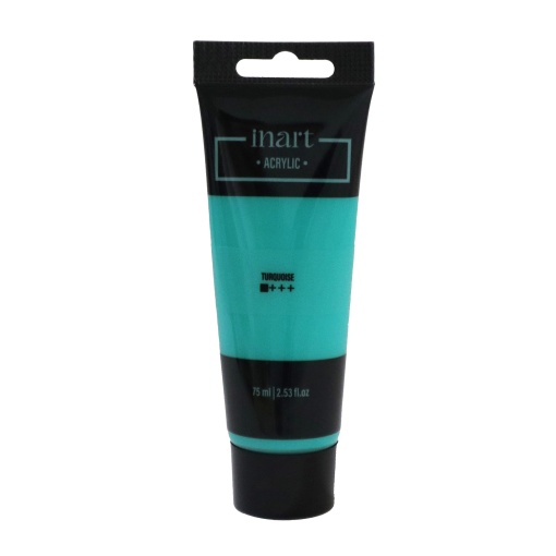 Tinta acrílica INART turquesa 75ml