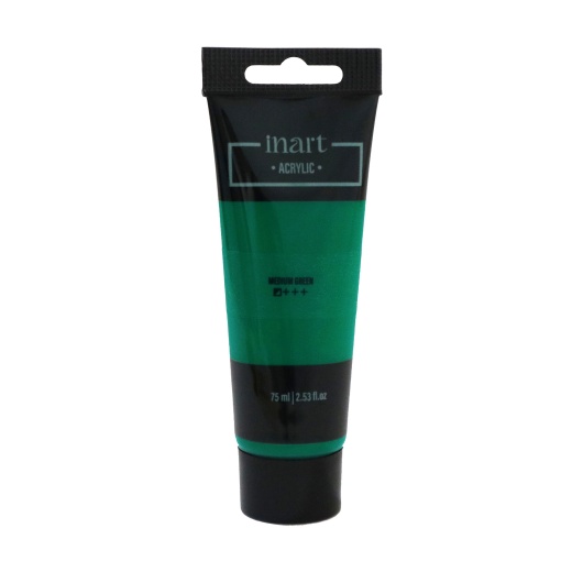 Tinta acrílica INART verde médio 75ml
