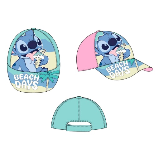 Boné Disney Stitch 52-54cm sortido YE55684