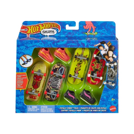 Hot Wheels skate de dedos (4 unidades) Sky Shredders MATTEL