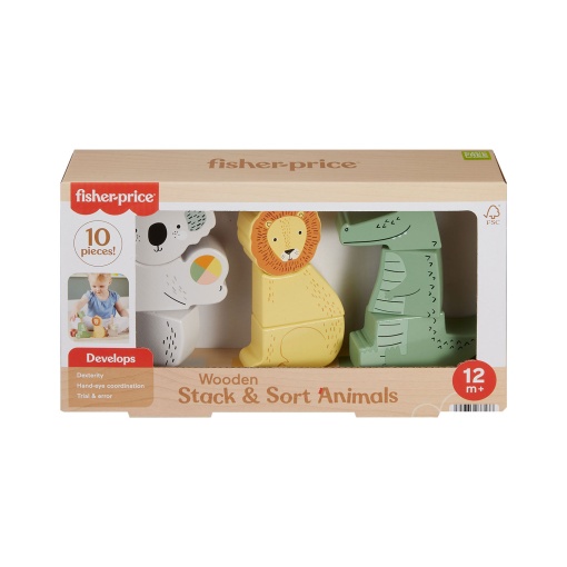Blocos de madeira FISHER-PRICE MATTEL