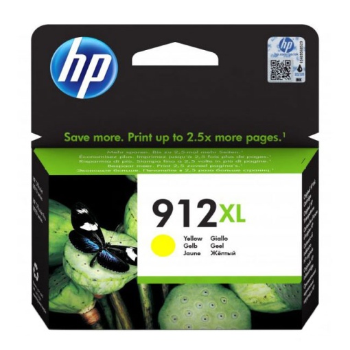 Tinteiro HP 912 XL amarelo 3YL83AE OFFICEJET 80XX/OFFICEJET PRO 80XX