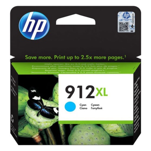 Tinteiro HP 912 XL azul 3YL81AE OFFICEJET 80XX/OFFICEJET PRO 80XX