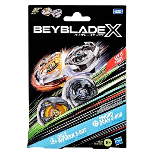 Beyblade X kit duplo Gale Wyvern Sword Dran HASBRO