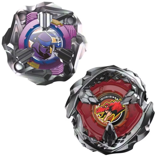 Beyblade X kit duplo Beat Tyranno Knife Shinobi HASBRO