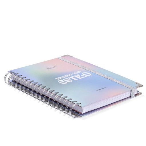 Agenda escolar semanal A5 2025/26 18 meses espiral MR.WONDERFUL "Vivendo com estilo"