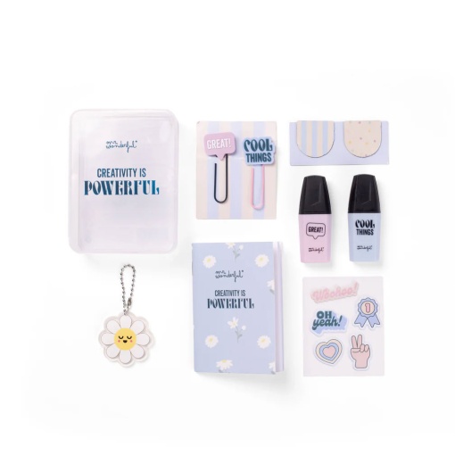 Kit para decorar agendas MR.WONDERFUL Creativity is Powerful