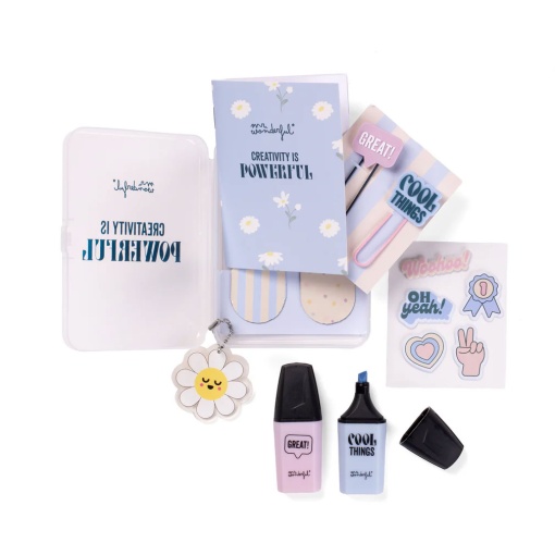 Kit para decorar agendas MR.WONDERFUL Creativity is Powerful