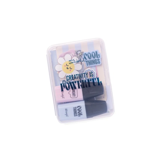 Kit para decorar agendas MR.WONDERFUL Creativity is Powerful