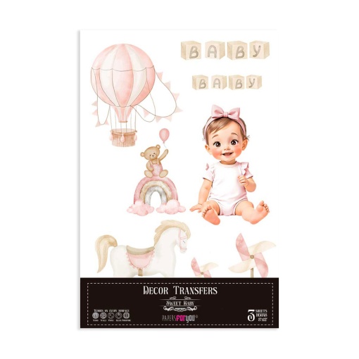 Transfer LG Sweet Baby 20x30cm PFY-14818