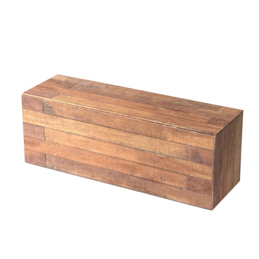 Caixa de cartão para 1 garrafa Teak 33x10,5x11,5cm