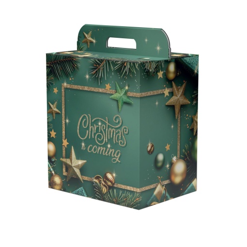 Caixa de cartão cabaz Starlight 30,5x23x34cm com pega