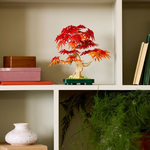 LEGO Botanical Collection Bonsai de Bordo Vermelho Japonês 10348