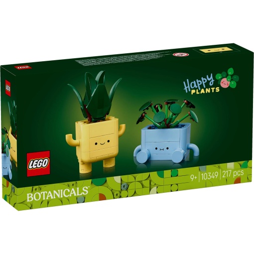 LEGO Botanical Collection Plantas Felizes 10349
