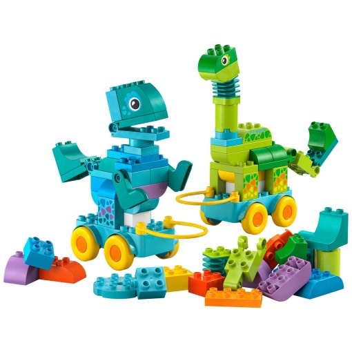 LEGO DUPLO Dinossauros Sobre Rodas 3em1 10451