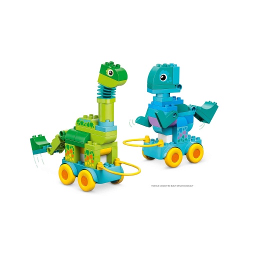 LEGO DUPLO Dinossauros Sobre Rodas 3em1 10451