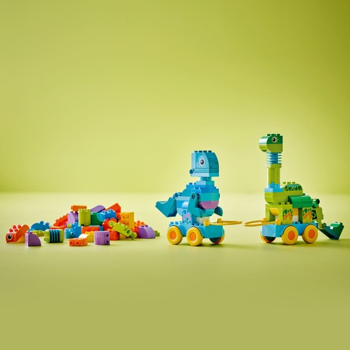 LEGO DUPLO Dinossauros Sobre Rodas 3em1 10451