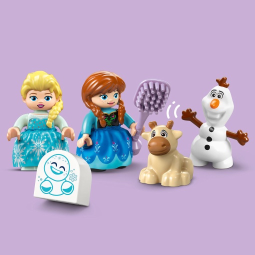LEGO DUPLO Festa no Castelo Gelado da Elsa e da Anna 10455
