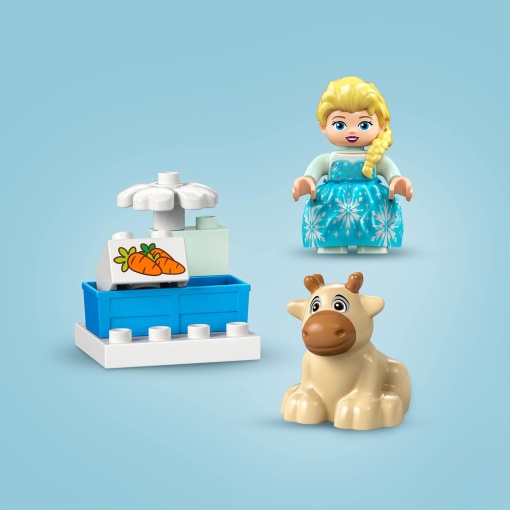 LEGO DUPLO Festa no Castelo Gelado da Elsa e da Anna 10455