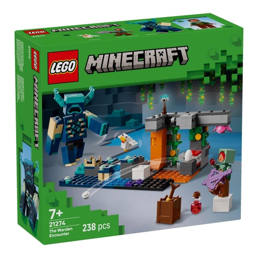 LEGO Minecraft O Encontro com o Guarda 21274