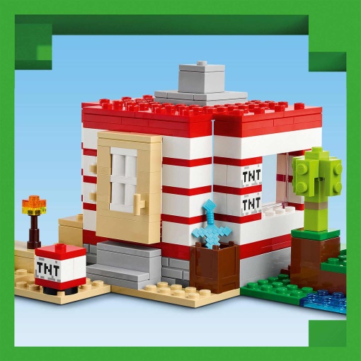 LEGO Minecraft A Casa TNT da Selva 21275