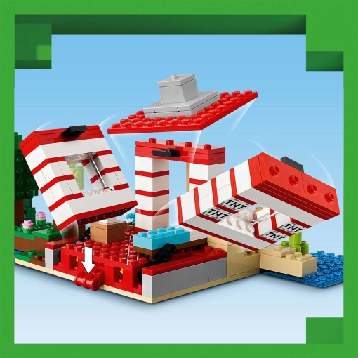 LEGO Minecraft A Casa TNT da Selva 21275