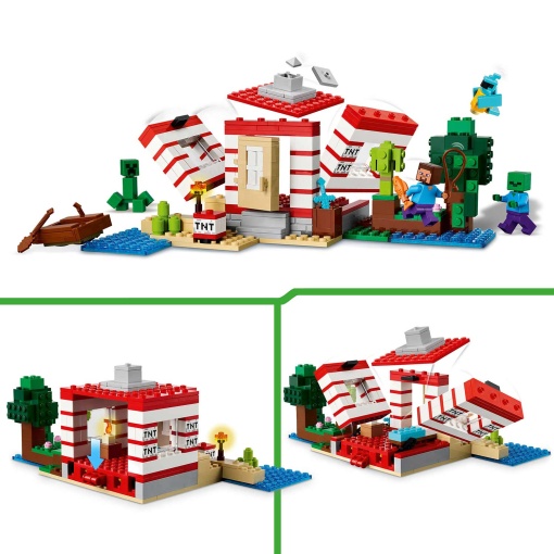LEGO Minecraft A Casa TNT da Selva 21275