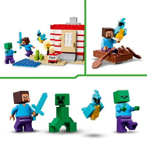 LEGO Minecraft A Casa TNT da Selva 21275