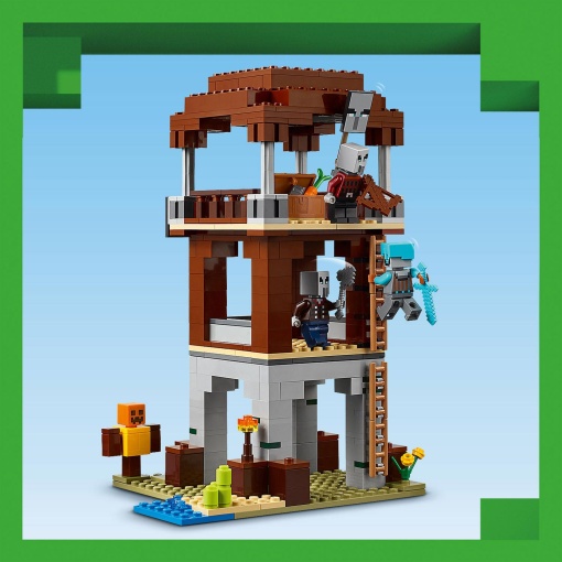 LEGO Minecraft O Posto Avançado e Devastador 21278