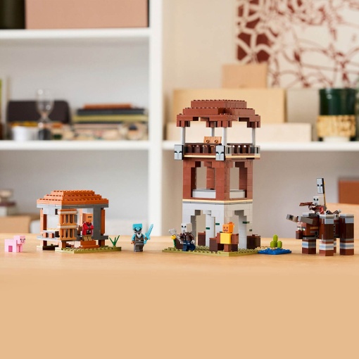 LEGO Minecraft O Posto Avançado e Devastador 21278