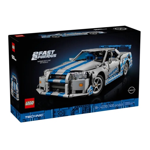 LEGO Technic Velocidade Furiosa Carro Nissan Skyline GT-R (R34) 42210