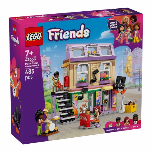 LEGO Friends Loja de Música e Apartamento 42653