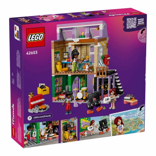 LEGO Friends Loja de Música e Apartamento 42653