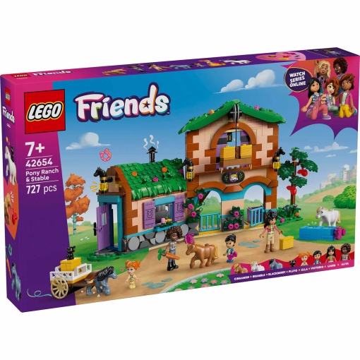 LEGO Friends Rancho e Estábulo de Póneis 42654