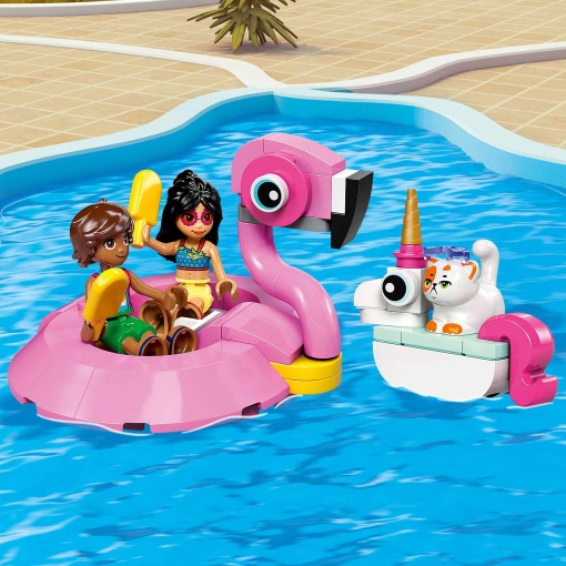 LEGO Friends Festa na Piscina com Unicórnio e Flamingo 42658