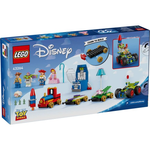LEGO Disney Comboio e Carro RC de Celebração de Toy Story 43264