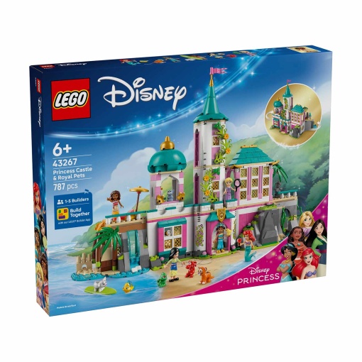 LEGO Disney Castelo da Princesa & Animais de Estimação Reais 43267