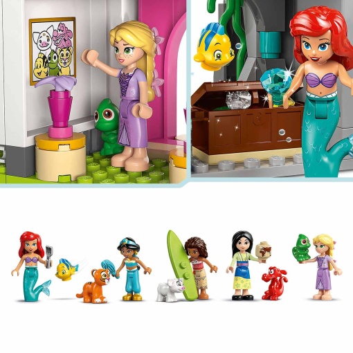 LEGO Disney Castelo da Princesa & Animais de Estimação Reais 43267