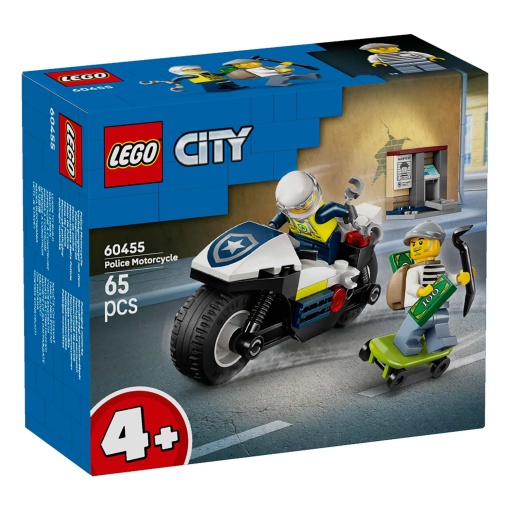 LEGO City Perseguição com Mota da Polícia 60455