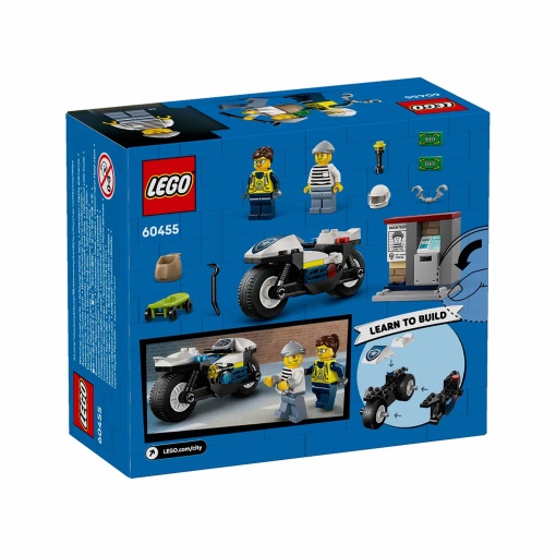 LEGO City Perseguição com Mota da Polícia 60455