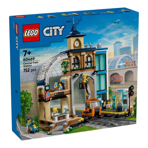 LEGO City Estação de Comboios Central 60469