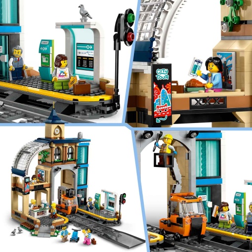LEGO City Estação de Comboios Central 60469