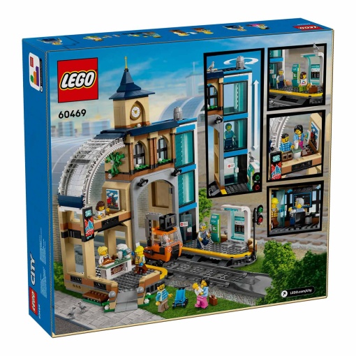 LEGO City Estação de Comboios Central 60469
