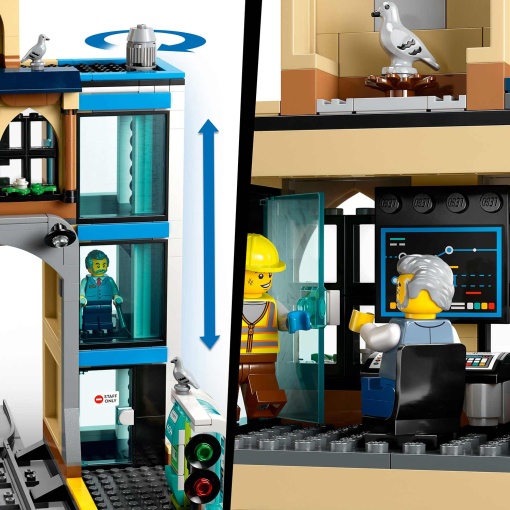 LEGO City Estação de Comboios Central 60469