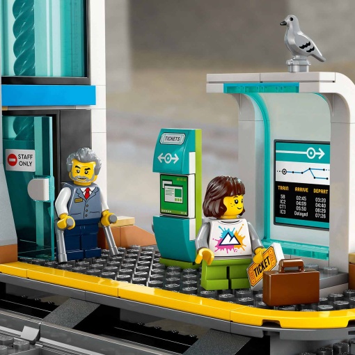 LEGO City Estação de Comboios Central 60469