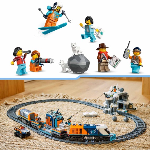 LEGO City Comboio Expresso do Ártico dos Exploradores 60470